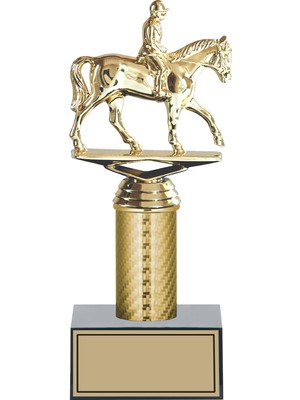 Odak Kupa - Figürlü Kupalar - At / Binici Figürlü Kupalar FG-007 C - 24 cm