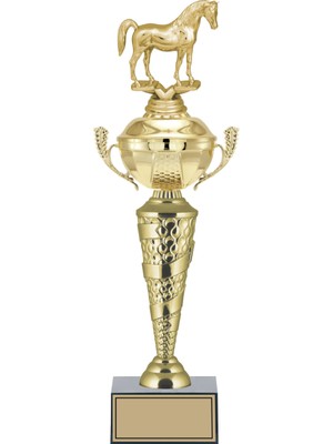 ODAK KUPA - Figürlü Kupalar - At Figürlü Kupalar FG-076 C - 42 cm