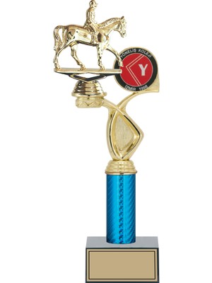 Odak Kupa - Figürlü Kupalar - At / Binici Figürlü Kupalar FG-017 B - 36 cm