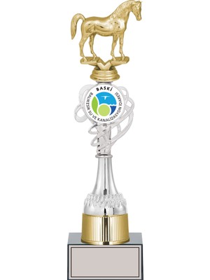 Odak Kupa - Figürlü Kupalar - At Figürlü Kupalar FG-036 B - 37 cm