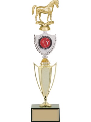 Odak Kupa - Figürlü Kupalar - At Figürlü Kupalar FG-042 B - 42 cm