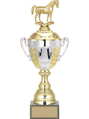 Odak Kupa - Figürlü Kupalar - At Figürlü Kupalar FG-087 B - 42 cm