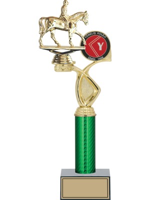 Odak Kupa - Figürlü Kupalar - At / Binici Figürlü Kupalar FG-018 A - 39 cm