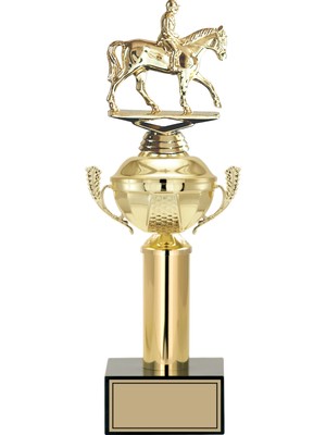 Odak Kupa - Figürlü Kupalar - At / Binici Figürlü Kupalar FG-048 C - 38 cm