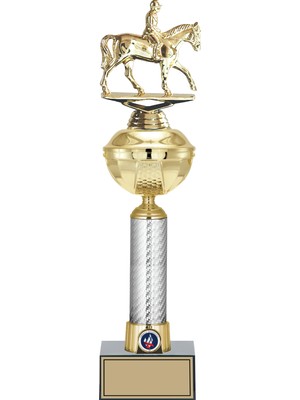 Odak Kupa - Figürlü Kupalar - At / Binici Figürlü Kupalar FG-057 A - 45 cm