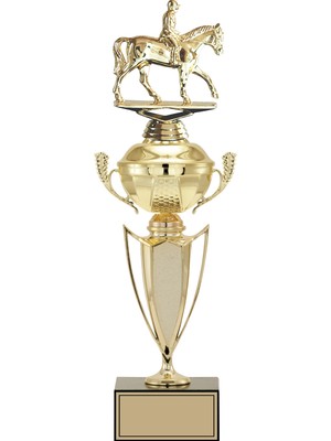 Odak Kupa - Figürlü Kupalar - At / Binici Figürlü Kupalar FG-068 B - 42 cm