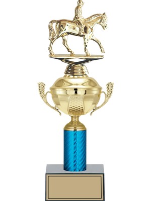 Odak Kupa - Figürlü Kupalar - At / Binici Figürlü Kupalar FG-052 C - 36 cm