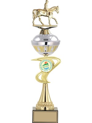 Odak Kupa - Figürlü Kupalar - At / Binici Figürlü Kupalar FG-065 A - 48 cm