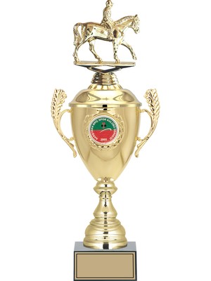 Odak Kupa - Figürlü Kupalar - At / Binici Figürlü Kupalar FG-080 C - 46 cm