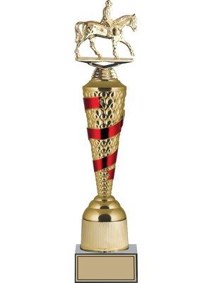 Odak Kupa - Figürlü Kupalar - At / Binici Figürlü Kupalar FG-028 A - 47 cm