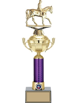 Odak Kupa - Figürlü Kupalar - At / Binici Figürlü Kupalar FG-060 B - 42 cm