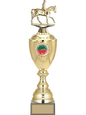 Odak Kupa - Figürlü Kupalar - At / Binici Figürlü Kupalar FG-079 A - 49 cm
