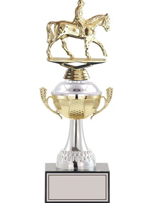 Odak Kupa - Figürlü Kupalar - At / Binici Figürlü Kupalar FG-046 B - 32 cm