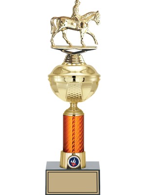 Odak Kupa - Figürlü Kupalar - At / Binici Figürlü Kupalar FG-055 C - 40 cm