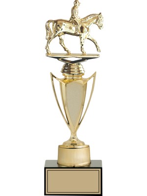 Odak Kupa - Figürlü Kupalar - At / Binici Figürlü Kupalar FG-040 C - 32 cm