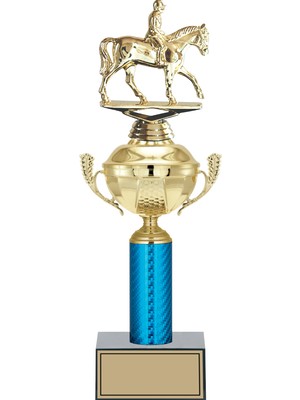 Odak Kupa - Figürlü Kupalar - At / Binici Figürlü Kupalar FG-052 B - 38 cm