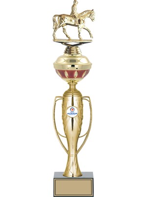 Odak Kupa - Figürlü Kupalar - At / Binici Figürlü Kupalar FG-073 C - 47 cm