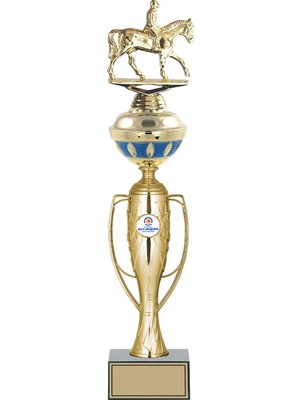 Odak Kupa - Figürlü Kupalar - At / Binici Figürlü Kupalar FG-074 C - 47 cm