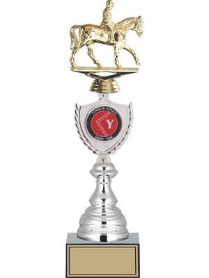 Odak Kupa - Figürlü Kupalar - At / Binici Figürlü Kupalar FG-035 C - 38 cm