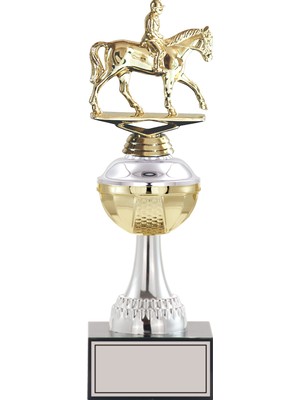 Odak Kupa - Figürlü Kupalar - At / Binici Figürlü Kupalar FG-045 B - 32 cm