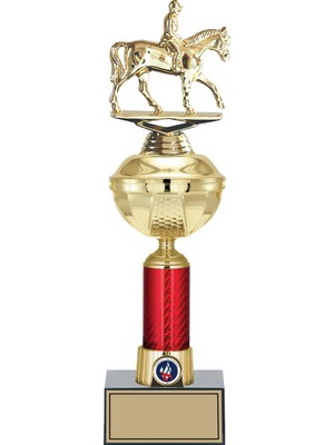 Odak Kupa - Figürlü Kupalar - At / Binici Figürlü Kupalar FG-053 C - 40 cm