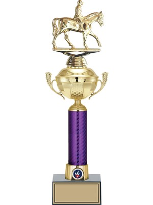 Odak Kupa - Figürlü Kupalar - At / Binici Figürlü Kupalar FG-060 A - 45 cm