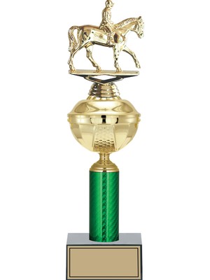 Odak Kupa - Figürlü Kupalar - At / Binici Figürlü Kupalar FG-049 B - 38 cm