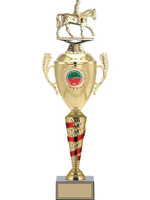 Odak Kupa - Figürlü Kupalar - At / Binici Figürlü Kupalar FG-082 C - 55 cm