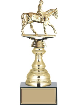 Odak Kupa - Figürlü Kupalar - At / Binici Figürlü Kupalar FG-023 C - 28 cm