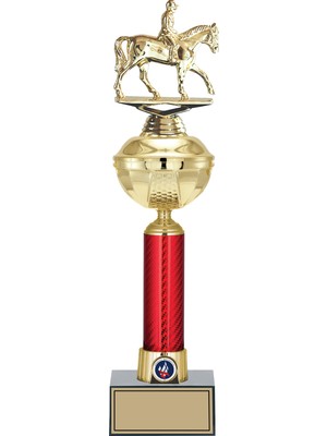 Odak Kupa - Figürlü Kupalar - At / Binici Figürlü Kupalar FG-053 A - 45 cm