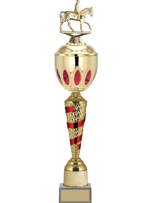 ODAK KUPA - Figürlü Kupalar - At / Binici Figürlü Kupalar FG-086 A - 60 cm