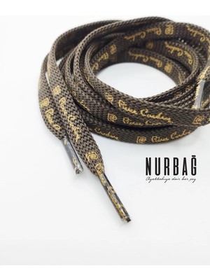 Nurbağ Dokuma Spor Ayakkabı Kahverengi (Pierre Cardin) Bağcık 80 cm 1 Çift VL90001