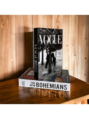 Nariba Bohemıans & Vogue 2’li Set Dekoratif Kitap Kutu