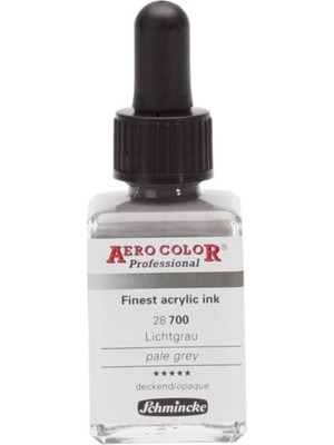 Schmincke : Aero Color : Akrilik Mürekkep : 28 ml : 700 Pale Grey