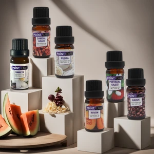 Point Care 6'lı Aromatik Mum Esansı Seti Buhurdanlık Kokusu Kokulu Mum Yapım Malzemeleri