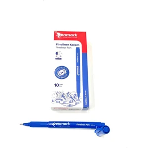 Medıum Uç Yazı ve Imza Kalemi   0.6 mm 10'lu ( 1 Paket ) ( Mavi )