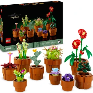 LEGO® Botanicals Minik Bitkiler 10329 - Yetişkinler için  Dekoratif, Sergilenebilir Yaratıcı Çiçek Model Yapım Seti (758 Parça)