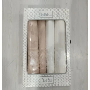 Hamam Takımı Camellia Krem Bej