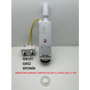 Gömme Rezervuar Boşaltma Gurubu Contası Dış Çap 5,2 cm İç Çap 2,7 cm