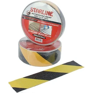 Kaydırmaz Bant 25MMX15MT Sarı/siyah