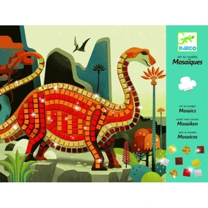 Mozaik Yapıştırma - Dinosaurs