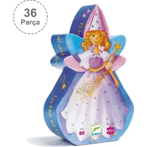 Dekoratif Puzzle 36 Parça - The Fairy And The Unicorn
