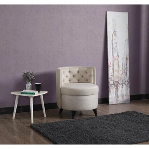 Meşe Home Melina Kapitoneli Silinebilir Kumaş Konforlu Modern Tasarım Renk Seçenekli Sırtlı/sırtsız Puf / Tekli Sandalye