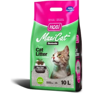 Maxicat Çam Kokulu Bentonit Kedi Kumu 10 Litre
