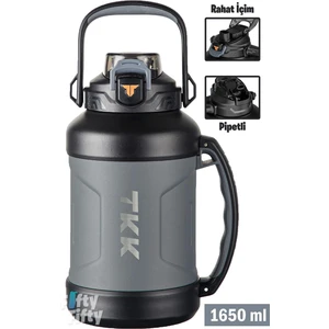 Tkk 1650 ml Profesyonel Kamp Matarası