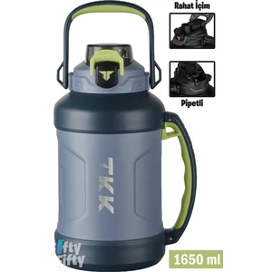 Tkk 1650 ml Profesyonel Kamp Matarası