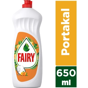 Temiz & Ferah Sıvı Bulaşık Deterjanı 650 ml Portakal Kokulu