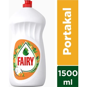 Temiz & Ferah Sıvı Bulaşık Deterjanı 1500 ml Portakal Kokulu