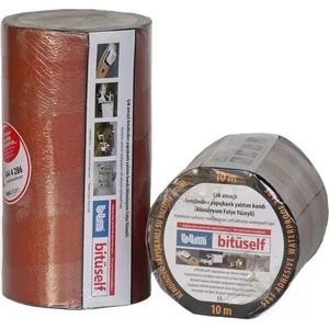 Bitüself Star Çok Amaçlı Kendinden Yapışkanlı Yalıtım Bandı 15 cm x 10 Mt