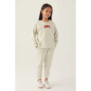 U.S. Polo Assn. Kız Çocuk Eşofman Takımı Mint